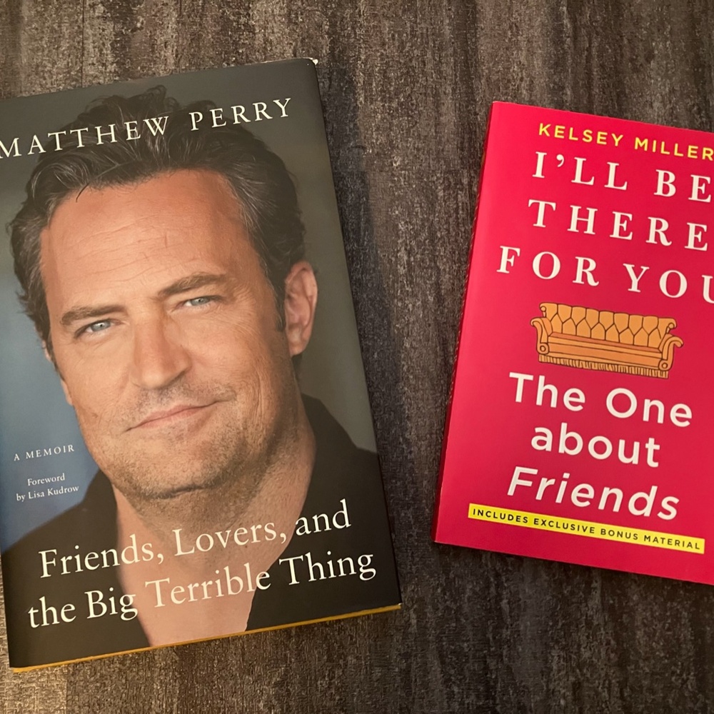 Set of 2 Friends themed books